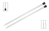 Спицы прямые "Basix Aluminum" 4,5мм/25см, KnitPro, 45205