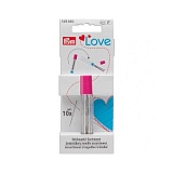 Серия "Prym Love" - Набор игл ручных для вышивки с острым и тупым острием, сталь, 10шт, Prym, 125640