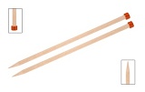 Спицы прямые "Basix Beech" 15мм/40см, KnitPro, 35289