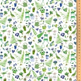 Ткань "Радость сада", ширина 145см, 100% хлопок, Acufactum, 3523-920