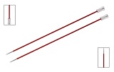 Спицы прямые "Zing" 9мм/35см, KnitPro, 47307