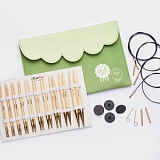Набор спиц съемных " Bamboo", 10 размеров, KnitPro, 22553