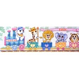 Купить недорого   Набор для вышивания Anchor "Train Birth Sampler" 13*40см, MEZ Венгрия, ACS11  в интернет магазине Фэмили хобби