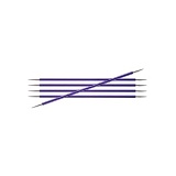 Спицы чулочные "Zing" 7мм/20см, KnitPro, 47045