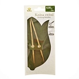 Спицы круговые с поворотным тросиком "Knina Swivel" 4мм/60см, бамбук, Tulip, KS-600400